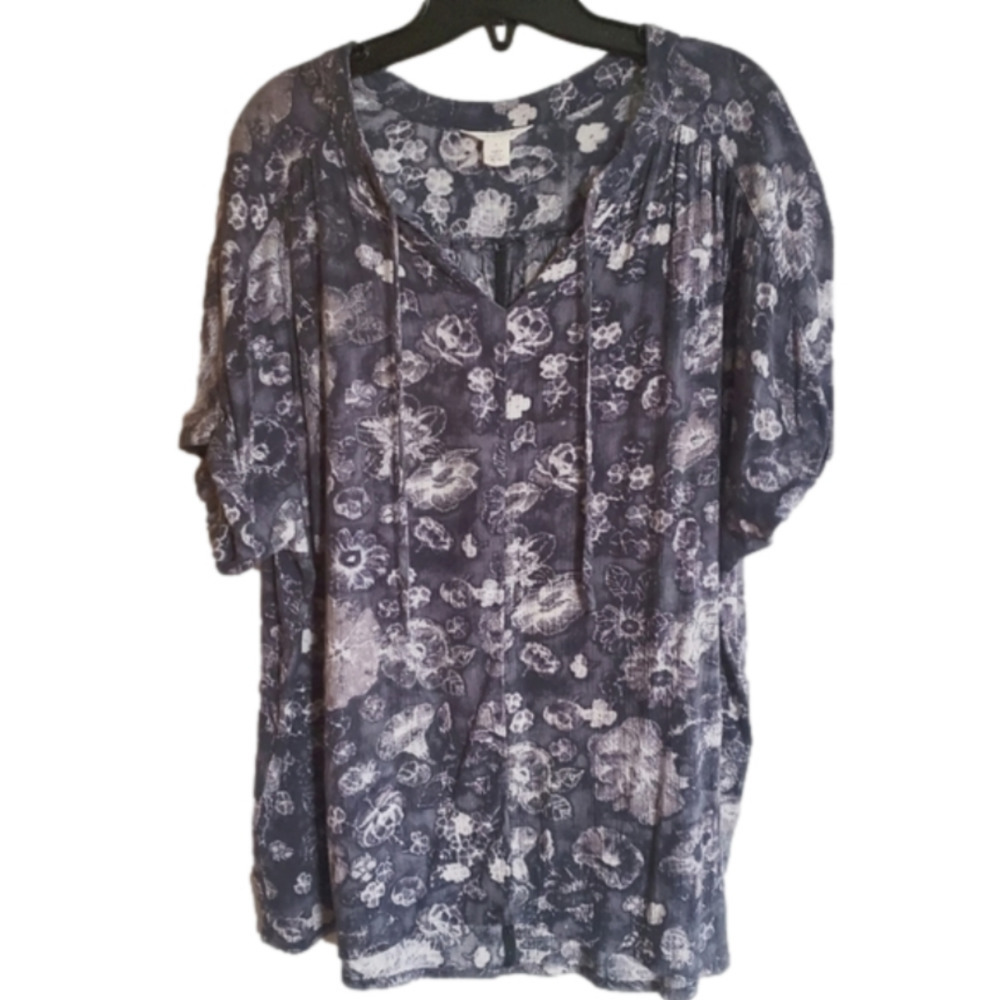 Caslon XL Grey Floral